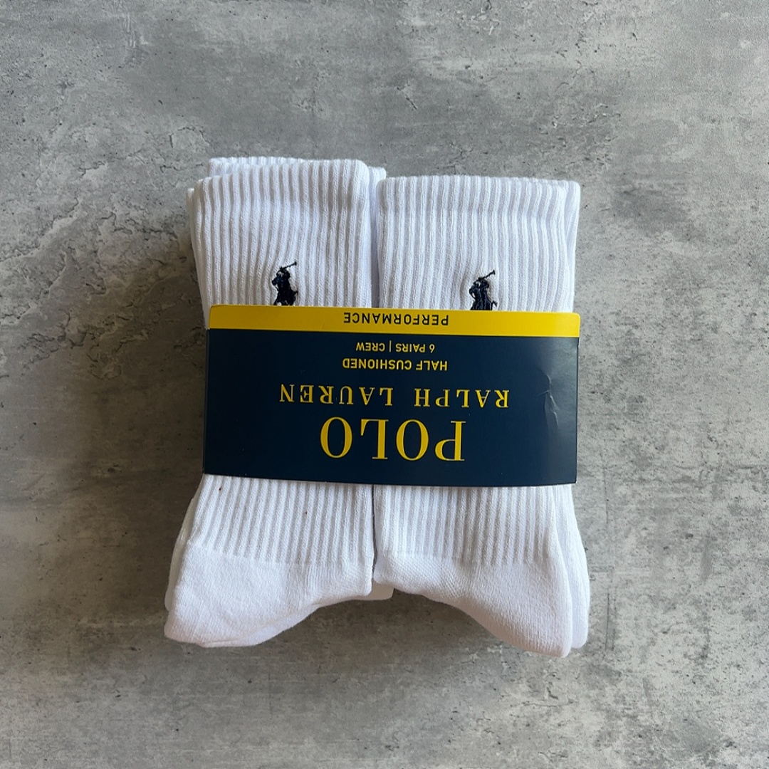 Other Polo Fleece Sole High Top Socks 6 Double P 69 Yuan Pairs Size - Image 11