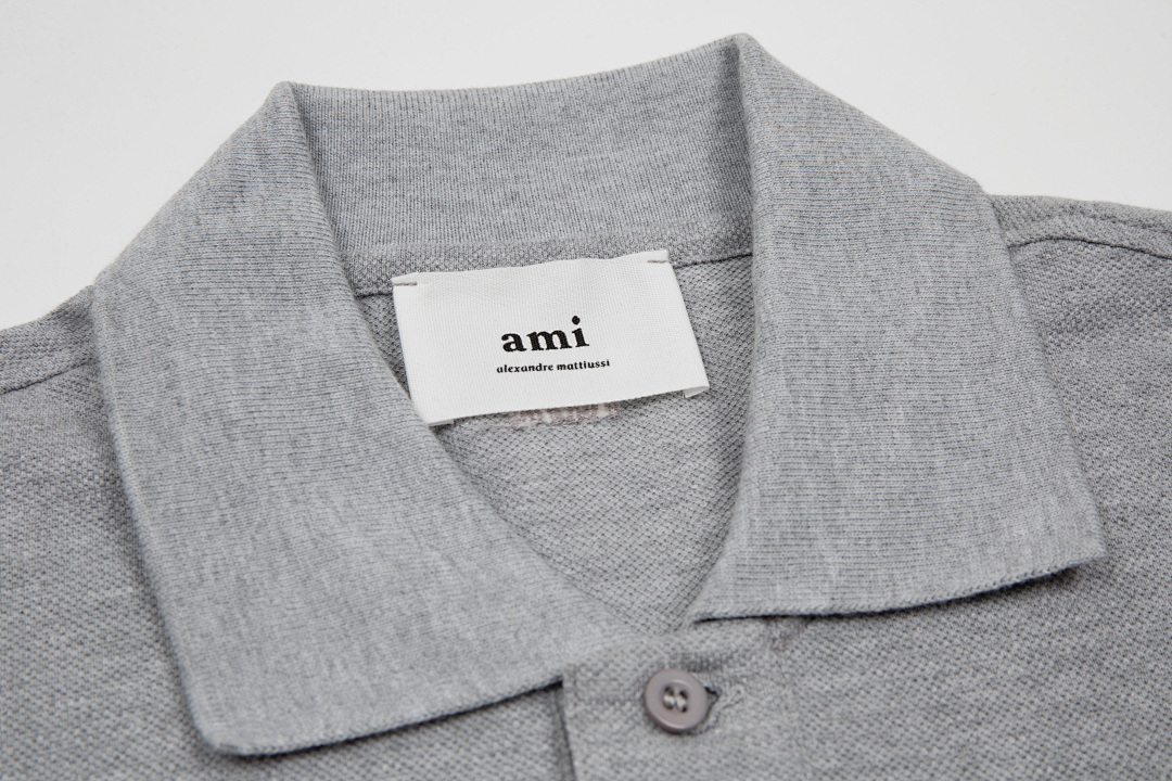 Other Ami Embroidered Short Sleeve Polo P129 - Image 20