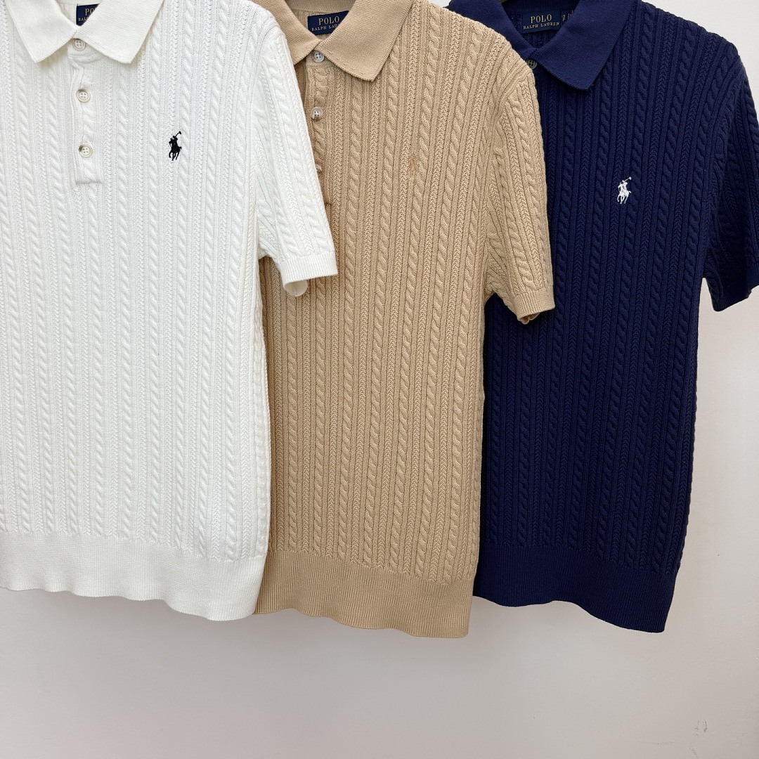 Other New Mens Polo Collar Floral 3 Buckle Short Sleeve P 169 Yuan - Image 23