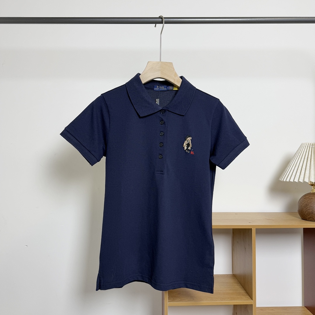 Other RL Small Embroidered Polo Collar 5 Buckle Short Sleeve P 149 Yuan - Image 17