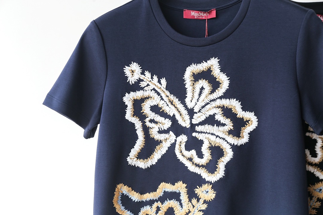 Other MaxMara 25 Spring New Womens Embroidered T - Image 11
