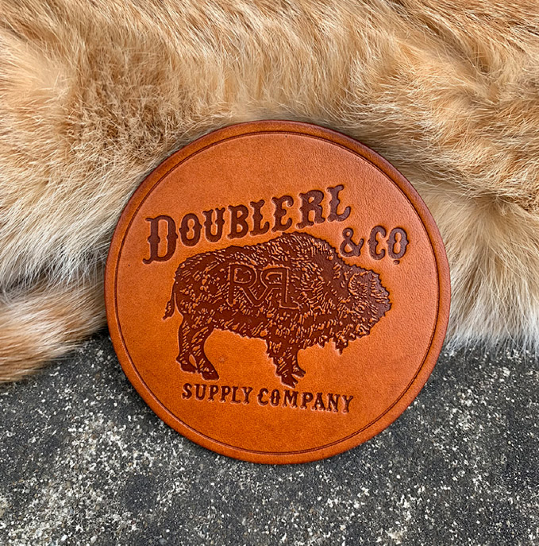 Other RRL Leather Round Tea Coaster Coffee Potholde P79R - Image 4