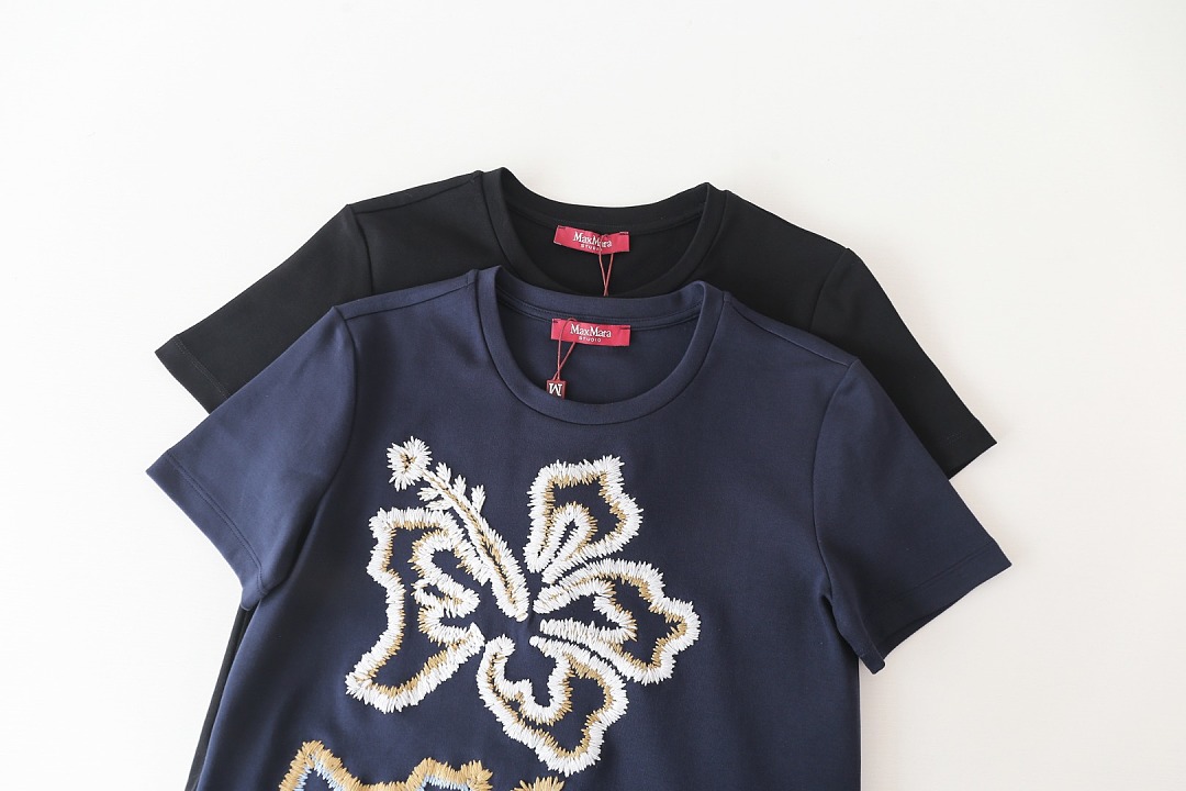 Other MaxMara 25 Spring New Womens Embroidered T - Image 18