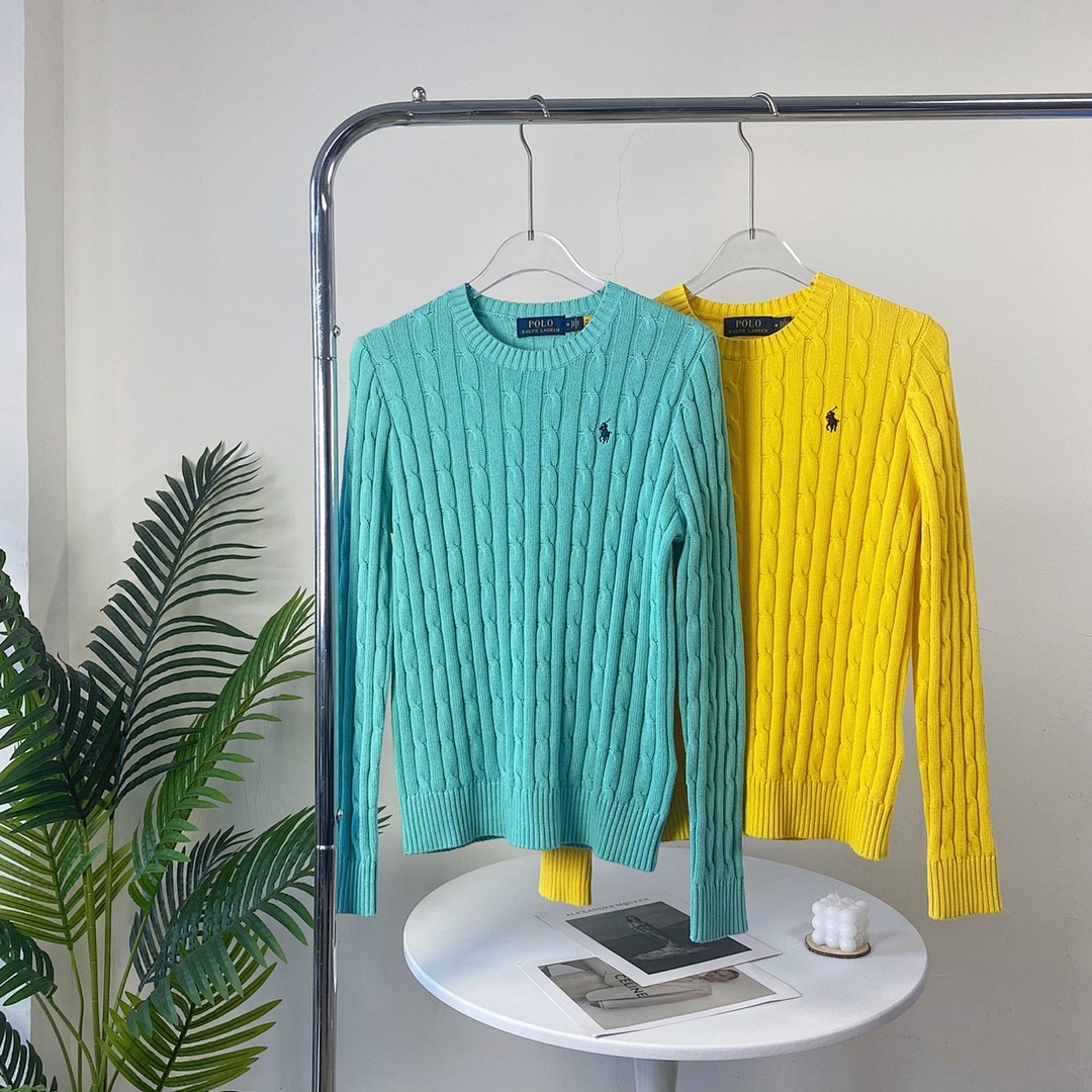 Other Polo Sweater For Woman Womens Collar Solid Cotton Top Long Sleeve Fleece P 189 Yuan, SML - Image 29