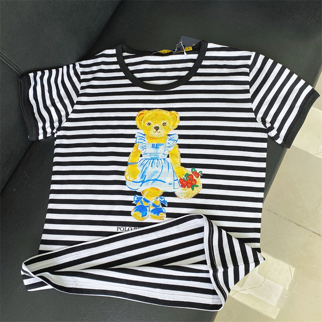 Other Black Striped Solid Cotton Mens Womens Sea T P109 Yuan - Image 4