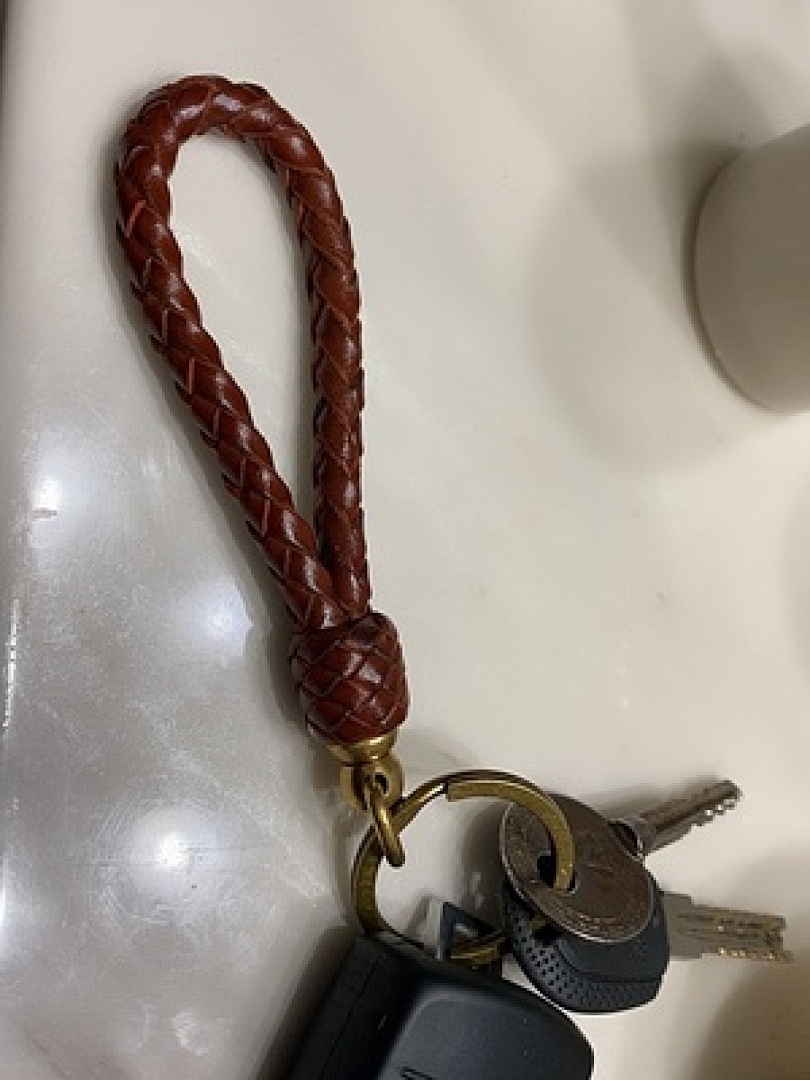 Other Polo Keychain Hand-Woven In Cowhide Leather - Image 11