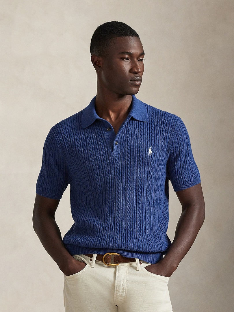 Other New Mens Polo Collar Floral 3 Buckle Short Sleeve P 169 Yuan - Image 5