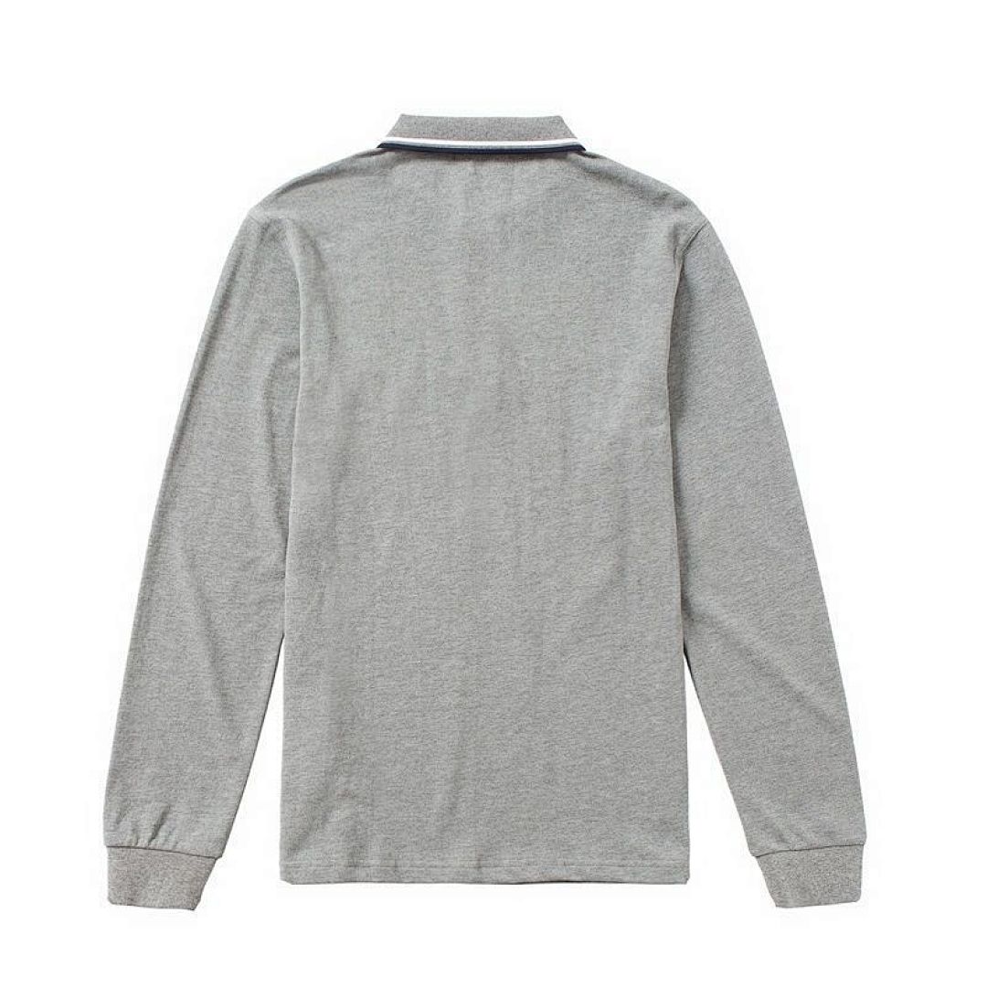 Other Wheat Spring Autumn Long Sleeve Mens Polo Solid Cotton High T P129 Yuan - Image 13