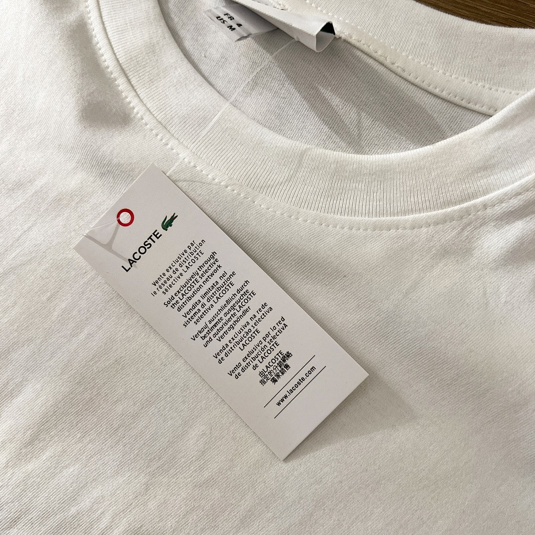 Other LACOSTE Small Label Collar Short Sleeve T Mens Womens P99 Yuan - Image 9