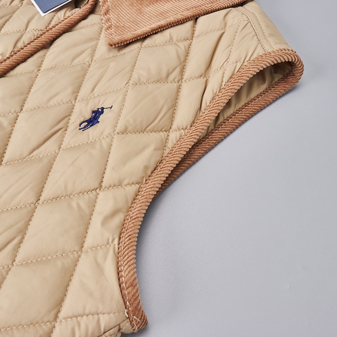 Other Ralph Lauren 2025 Womens New Stitching Small Embroidered Label Collar Cotton P349 Yuan - Image 6
