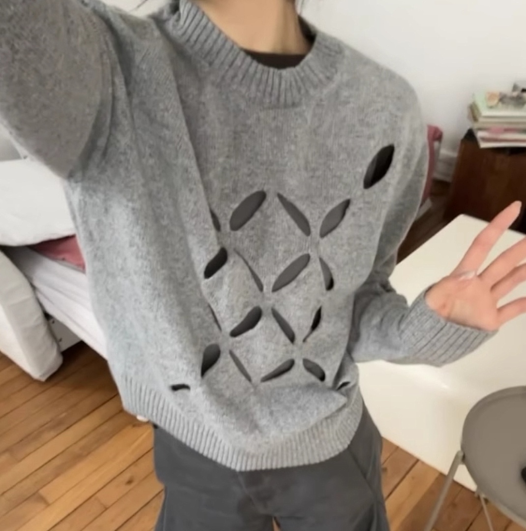 Maison Margiela RUMBA SHEEP Floral Fleece P179 Yuan - Image 9