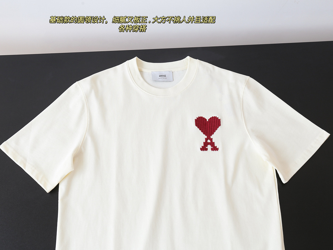 Other AMI PARIS Cotton Embroidered ADC Version T P - Image 15