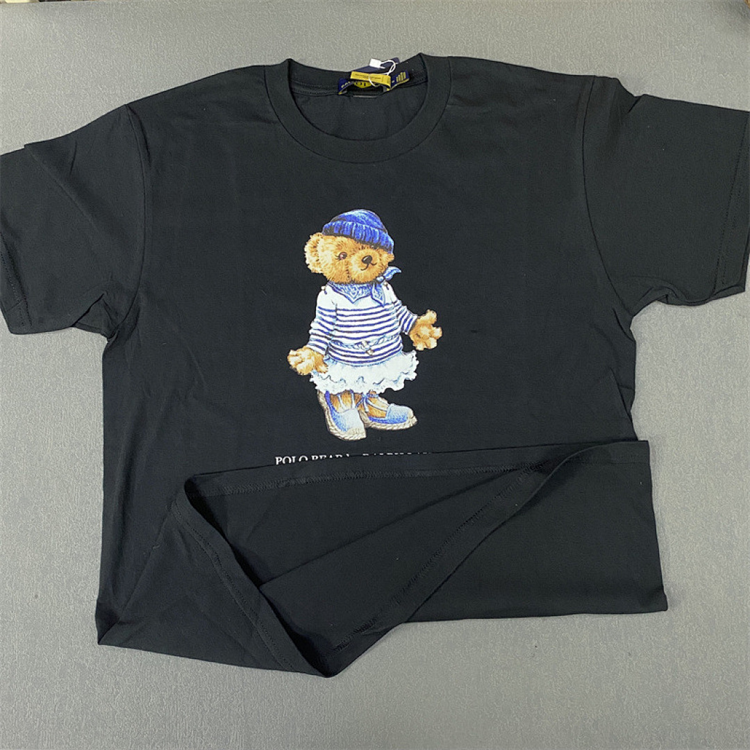 Other Polo Small T Print Solid Cotton Mens Womens P89 Yuan - Image 5