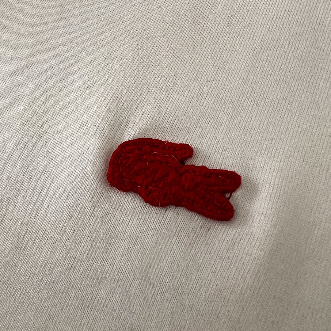 Other LACOSTE Red Small Collar Short Sleeve T Mens Womens P 99 Yuan - Image 16
