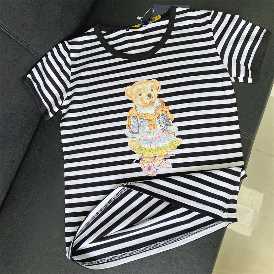 Other Black Striped Solid Cotton Mens Womens Sea T P109 Yuan - Image 7