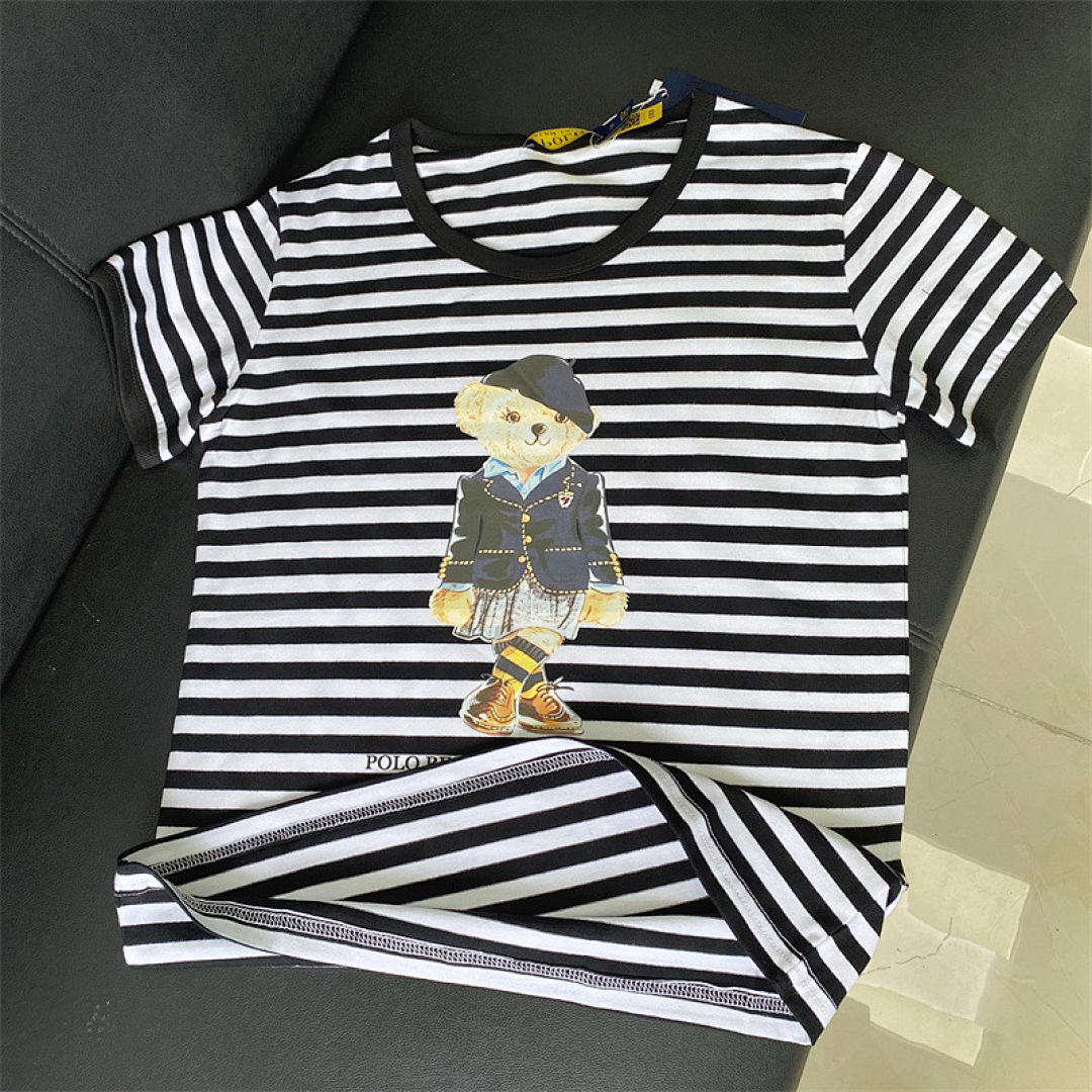 Other Black Striped Solid Cotton Mens Womens Sea T P109 Yuan - Image 5