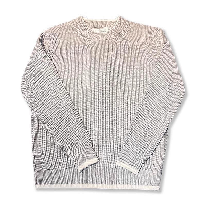 Maison Margiela Margiela MM6 Wind Grey Black Collar Wide Top Fleece P169 Yuan