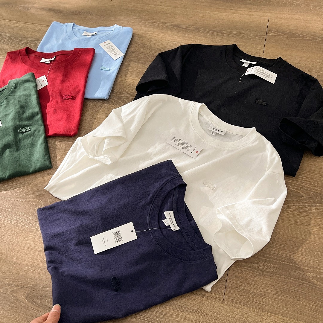 Other LACOSTE Small Label Collar Short Sleeve T Mens Womens P99 Yuan - Image 28