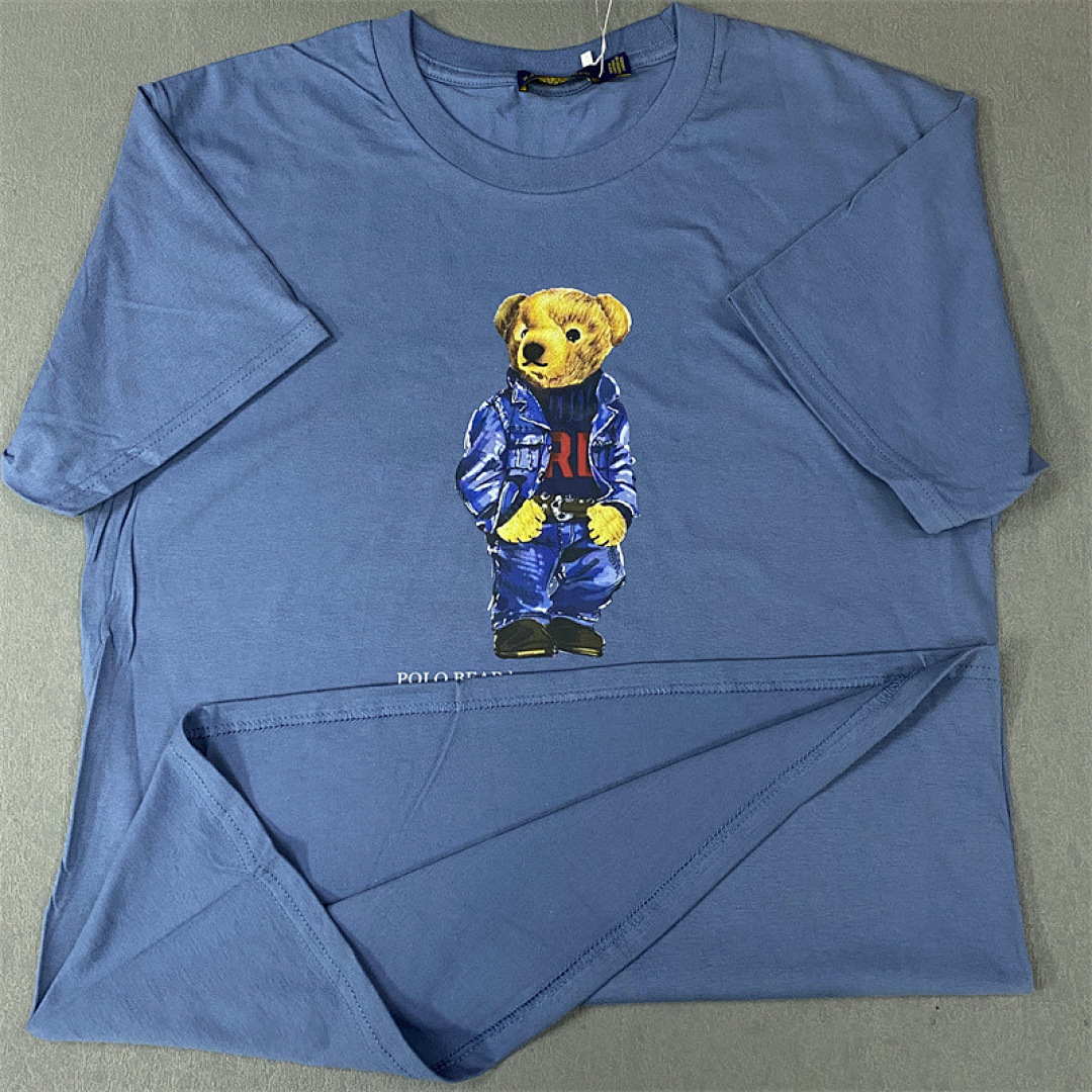 Other Polo Small T Print Solid Cotton Mens Womens P89 Yuan - Image 2