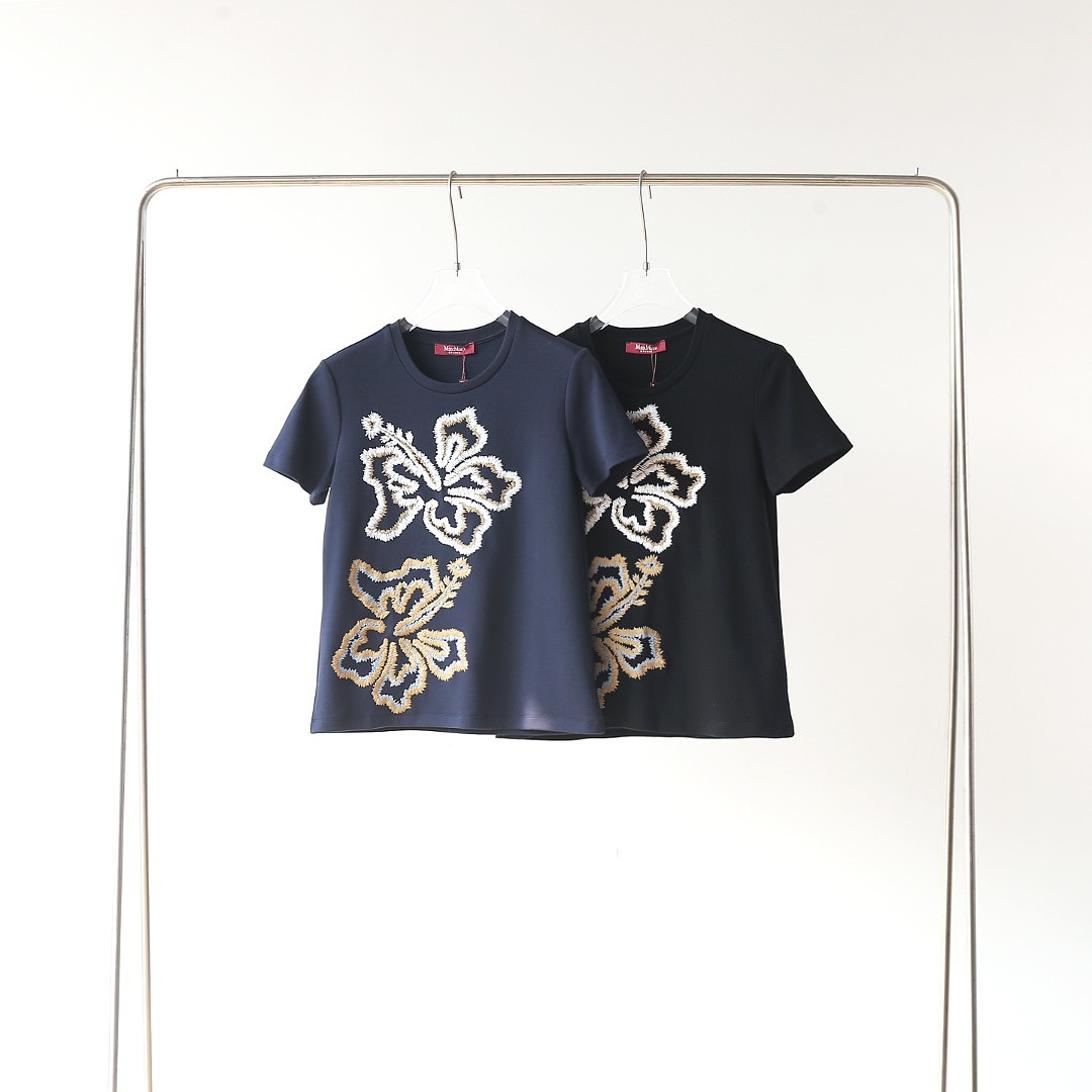 Other MaxMara 25 Spring New Womens Embroidered T - Image 19