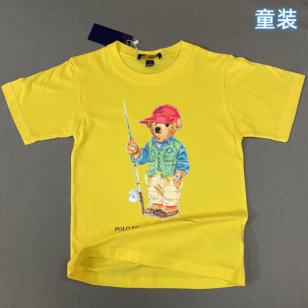 Chanel RL T Shirt For Kid Solid Cotton Small Mens Kids Womens P59 Yuan - Image 7
