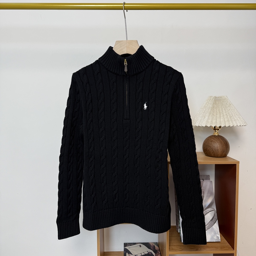 Other RL Autumn Winter Half Linen Floral Embroidered High Collar Cotton P249 Yuan - Image 19