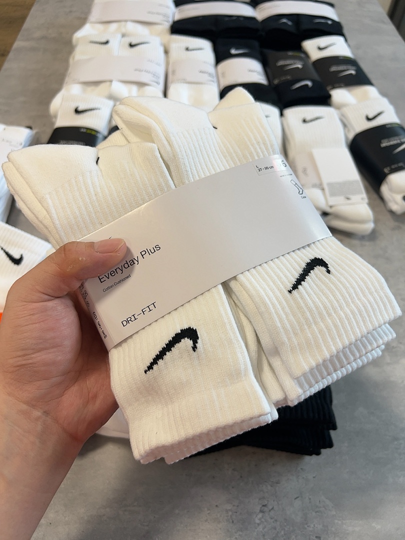 Nike Nk6 Double High Fleece Sole Socks Nk USA Version P 69 Yuan - Image 13