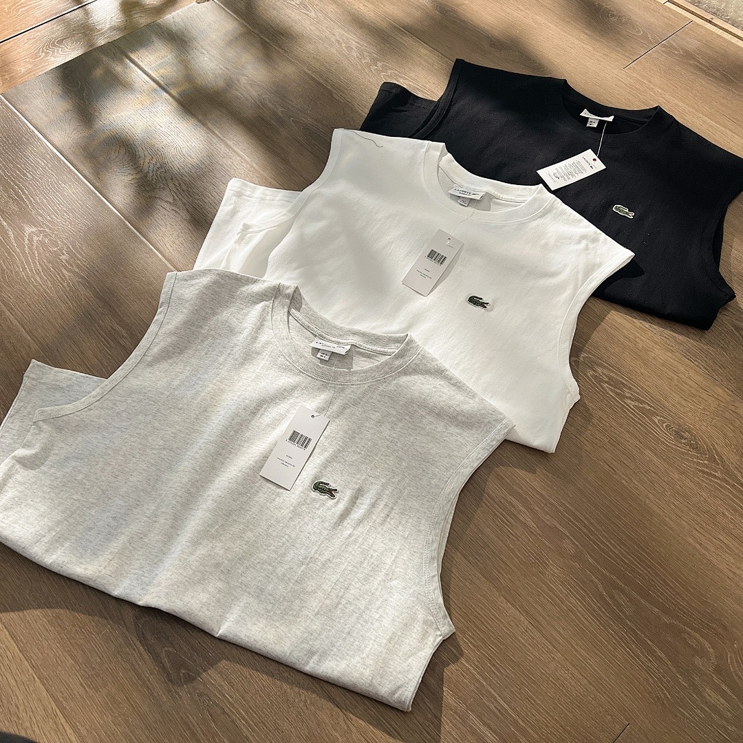LACOSTE Spring Summer Small Embroidered T Mens Womens P89 Yuan, photo 1