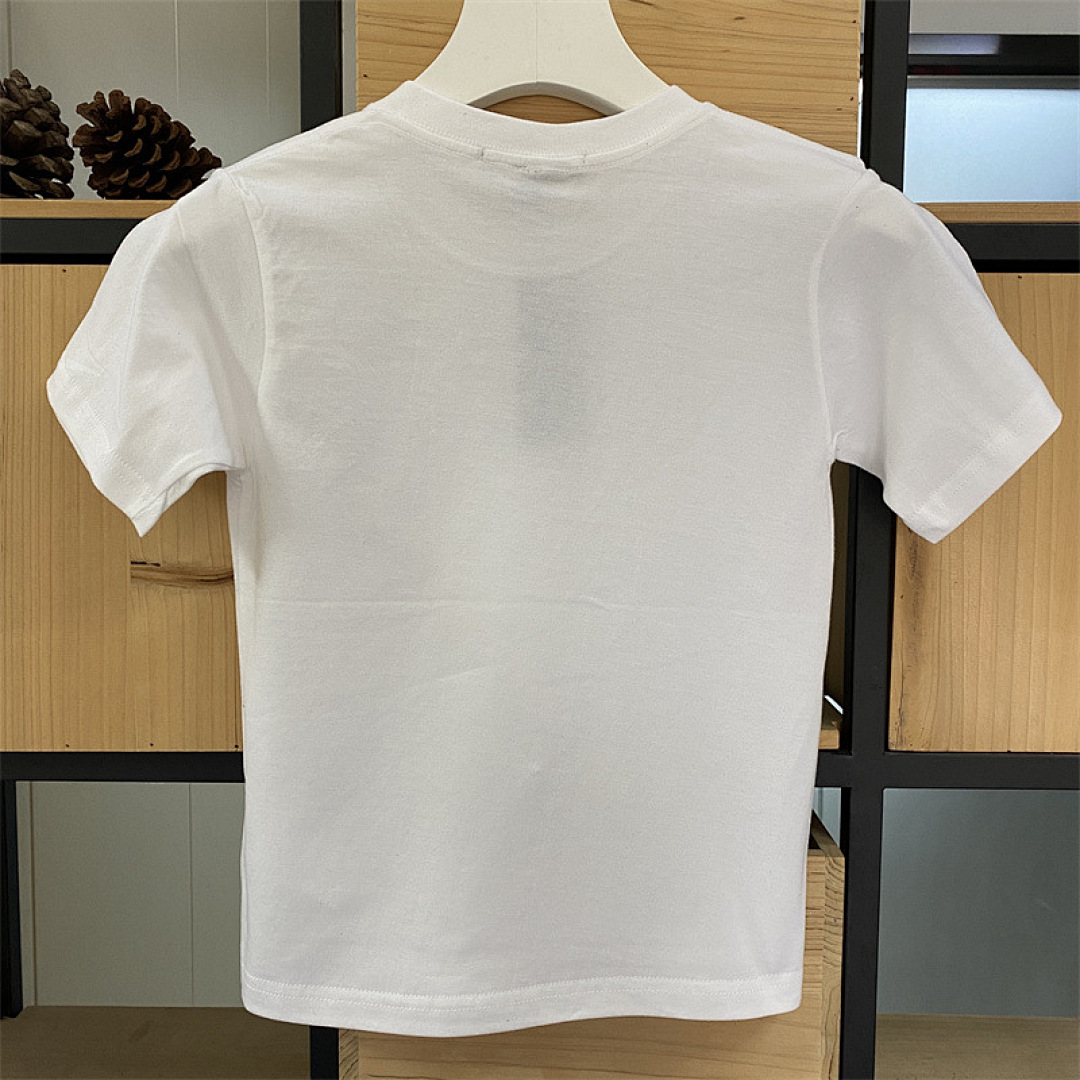 Chanel RL T Shirt For Kid Solid Cotton Small Mens Kids Womens P59 Yuan - Image 10