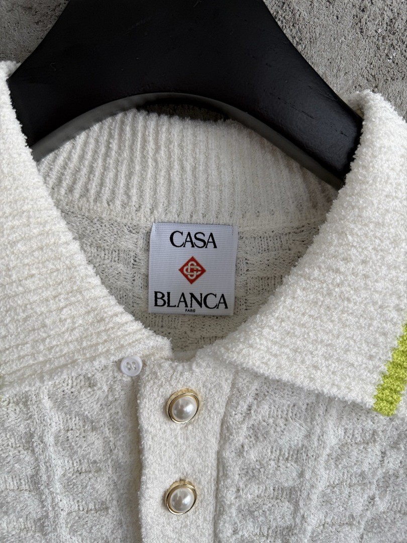 Casablanca Fleece Cotton Short Sleeve Z - Image 7