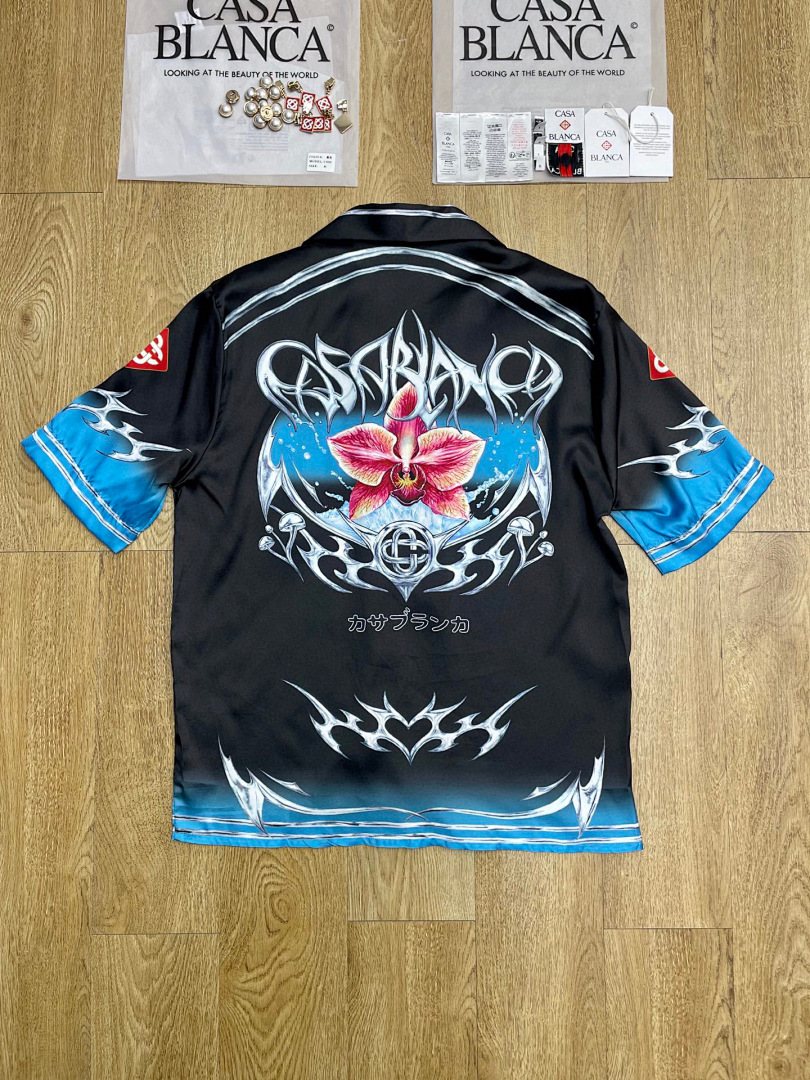 Casablanca Short: 189 Ca3571 Short Sleeve Ca3572 - Image 5