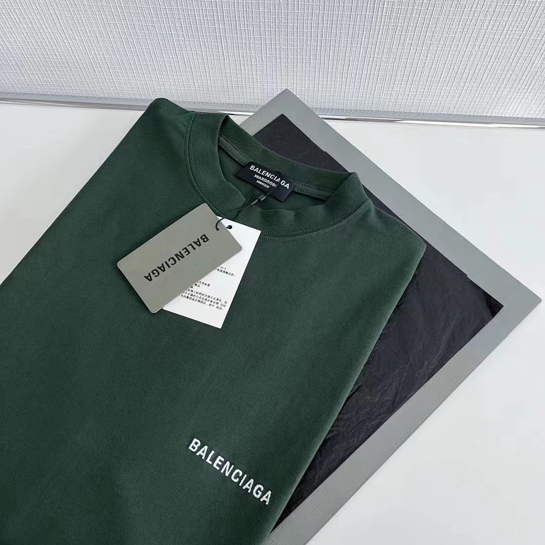Balenciaga Embroidered Short Sleeve - Image 12