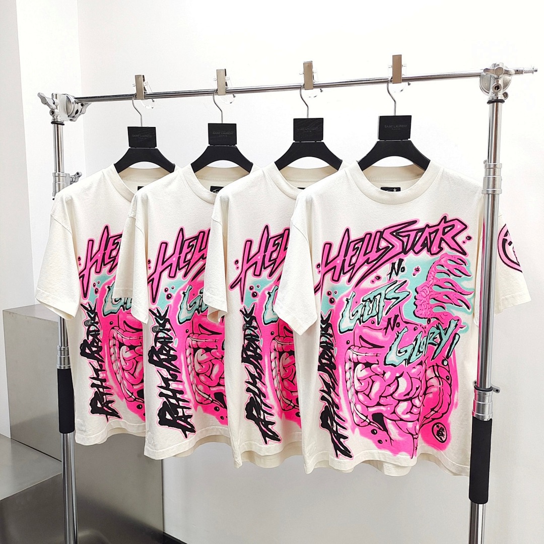Hellstar Yuan Glory White Short Sleeve NFC - Image 13