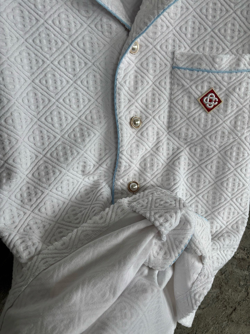 Casablanca Fleece LOGO Floral Short Sleeve - Image 9