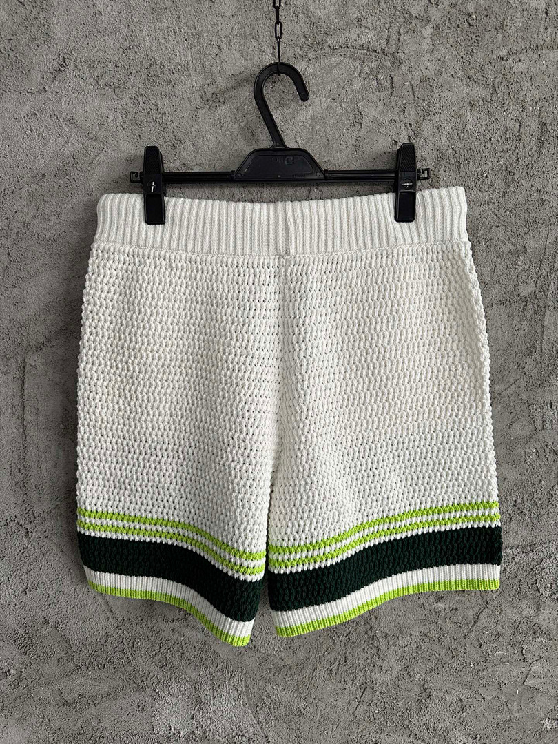 Casablanca 5 Striped Fleece Short - Image 6