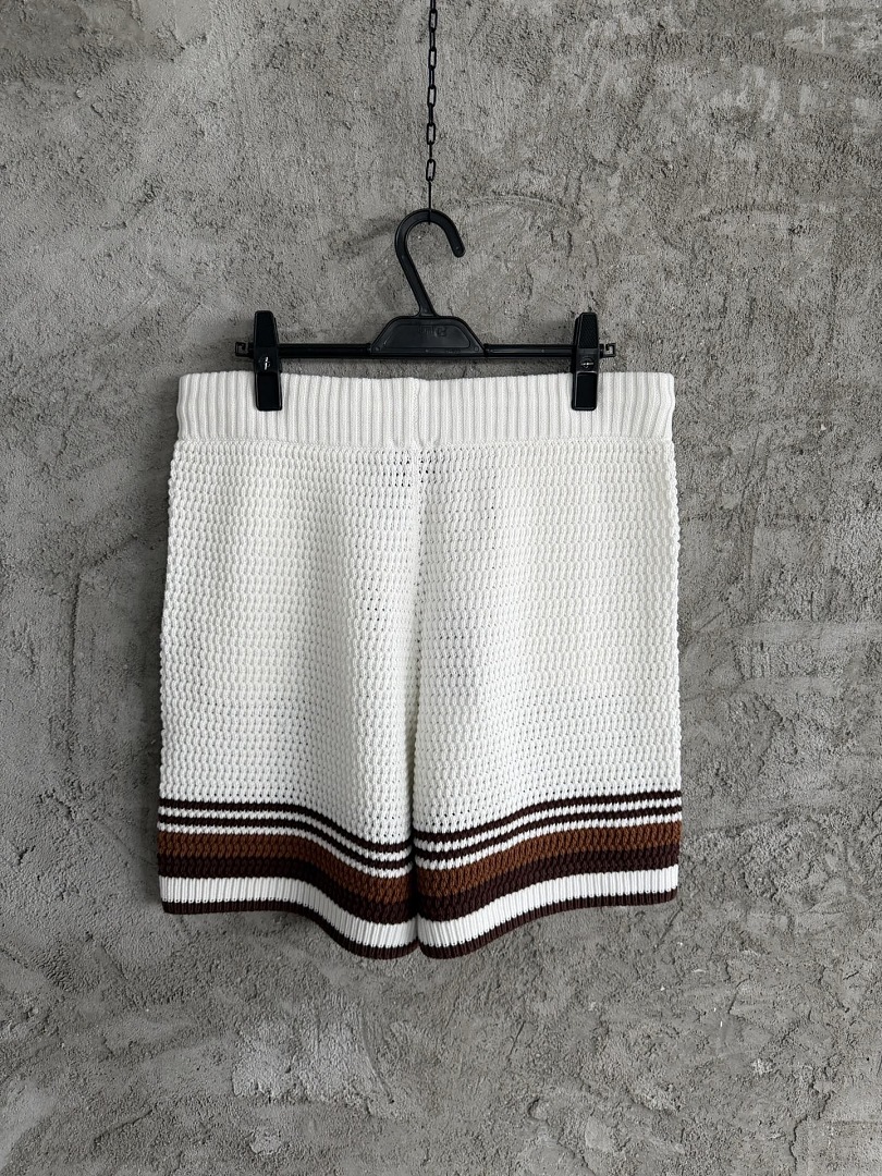 Casablanca New Brown Striped D - Image 11