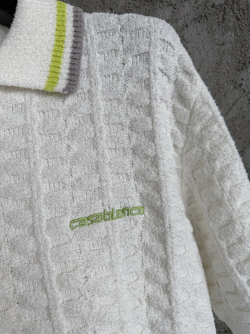 Casablanca Fleece Cotton Short Sleeve Z - Image 9