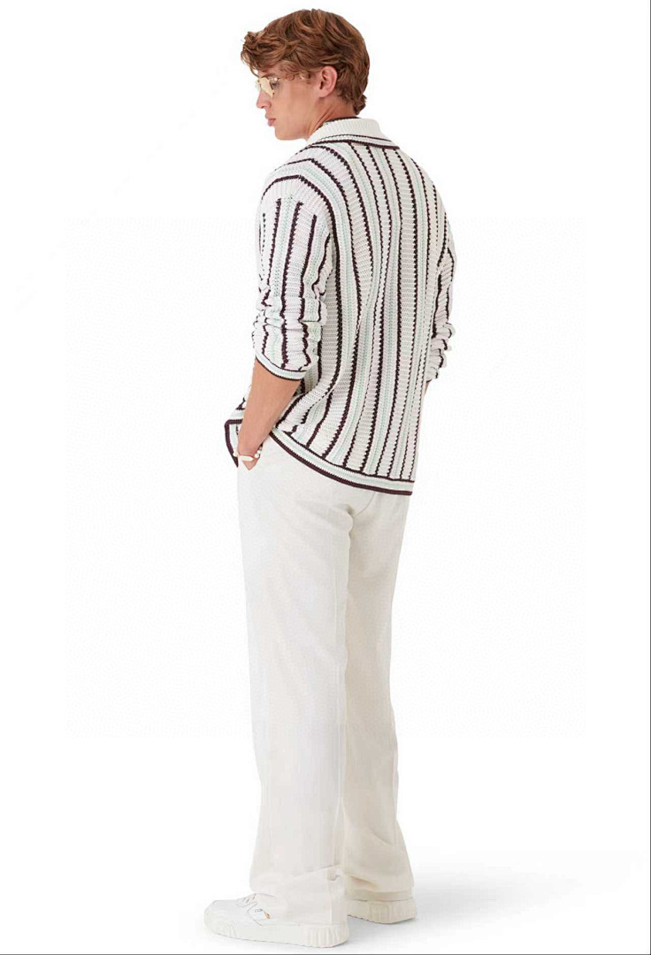 Casablanca . Brown Striped - Image 12