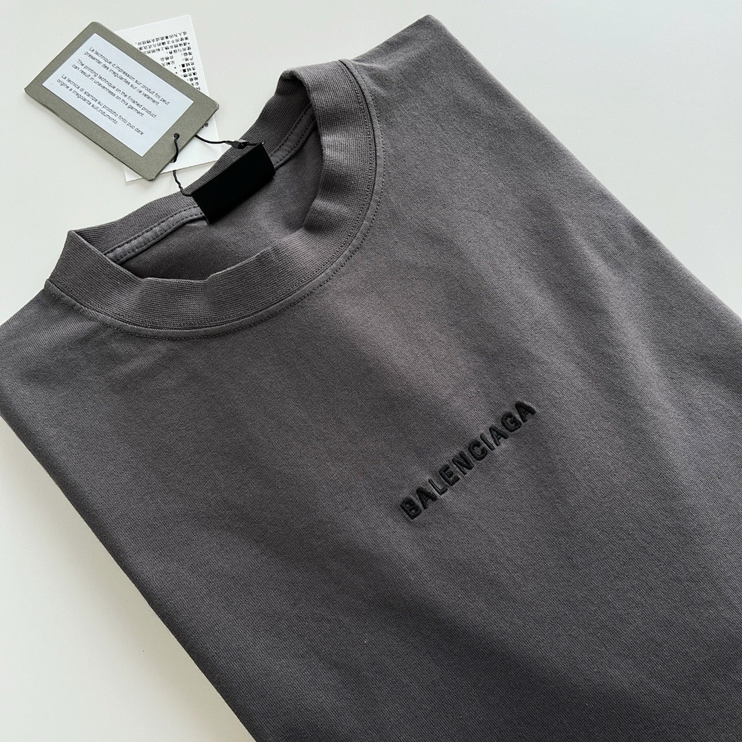 Balenciaga Embroidered Short Sleeve - Image 9