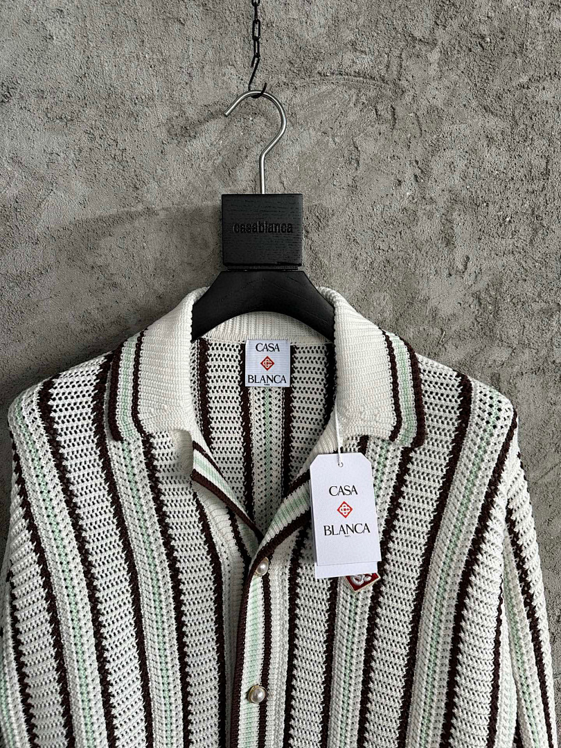Casablanca . Brown Striped - Image 3