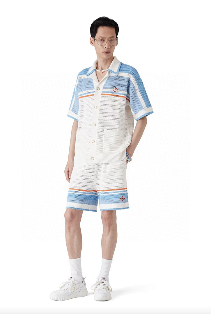 Casablanca Light Striped. D0104 Short - Image 4