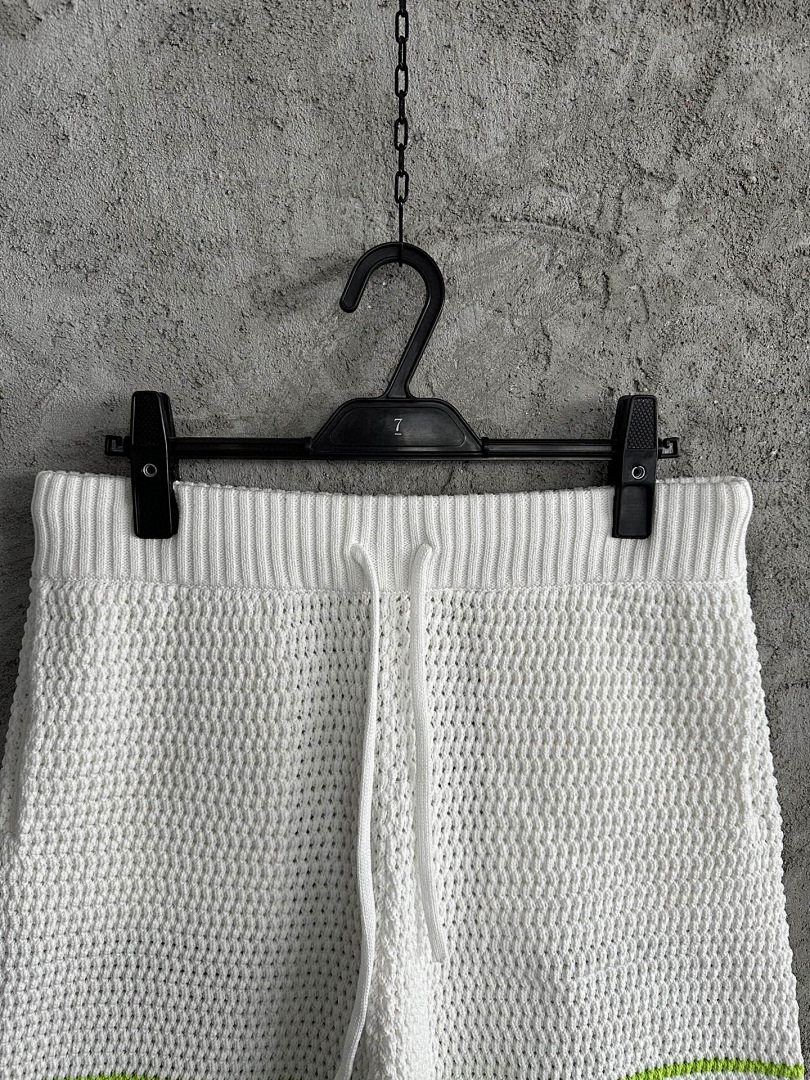 Casablanca 5 Striped Fleece Short - Image 4