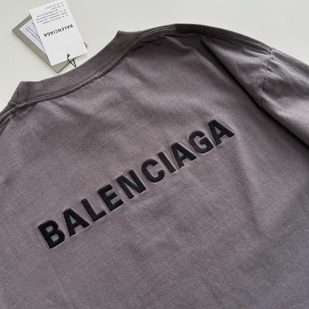 Balenciaga Embroidered Short Sleeve - Image 12