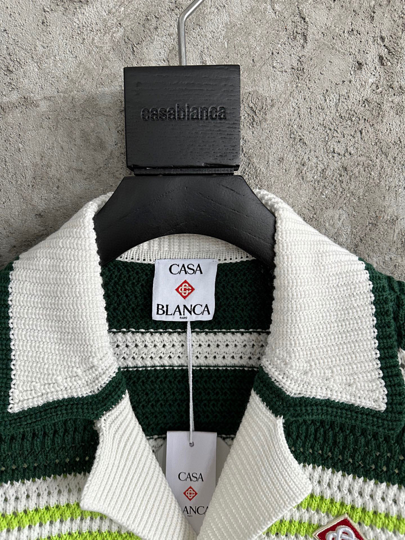 Casablanca 5 Striped Fleece - Image 7