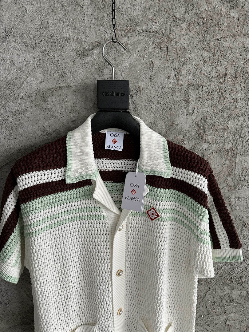 Casablanca . Brown Striped - Image 4