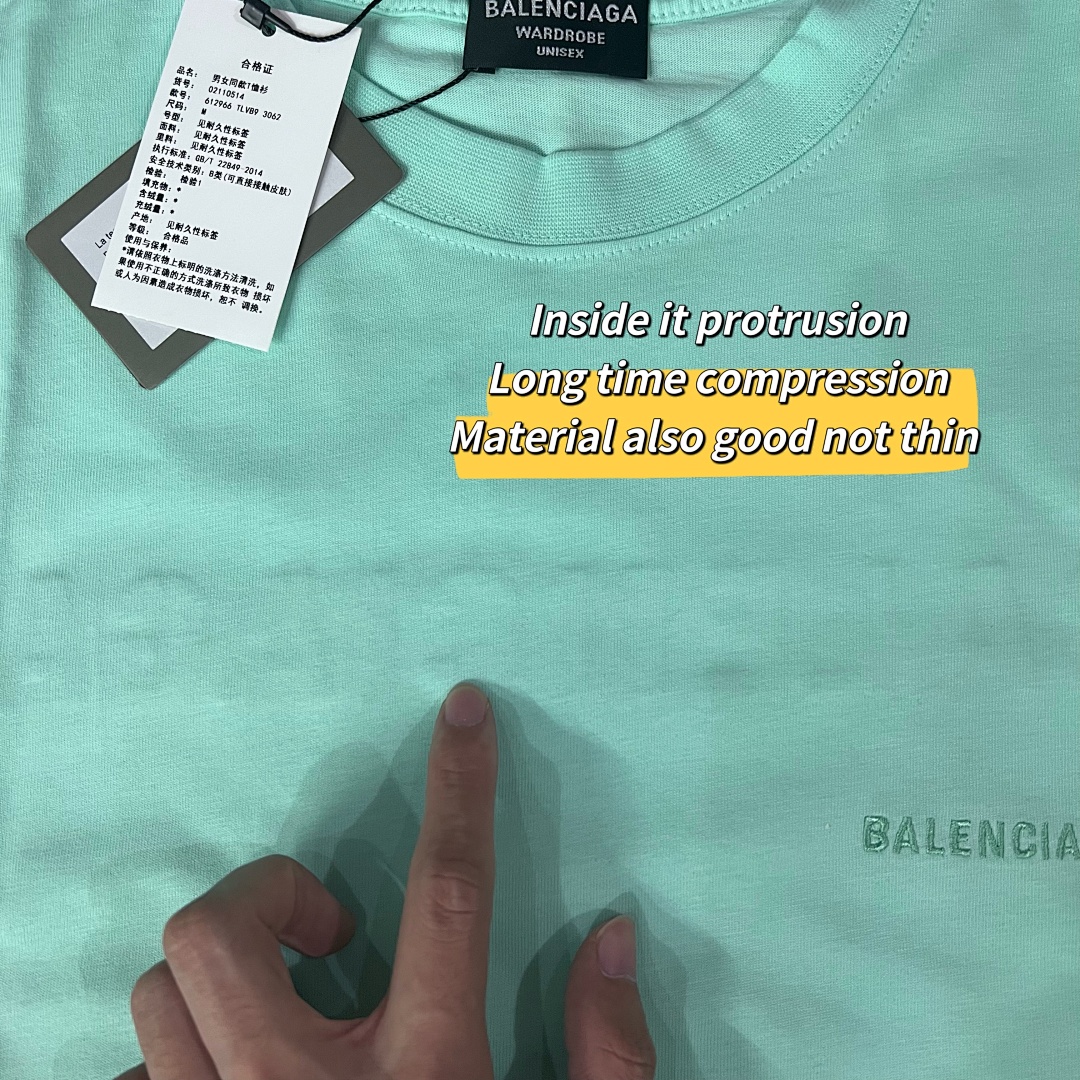 Balenciaga Embroidered Short Sleeve - Image 3