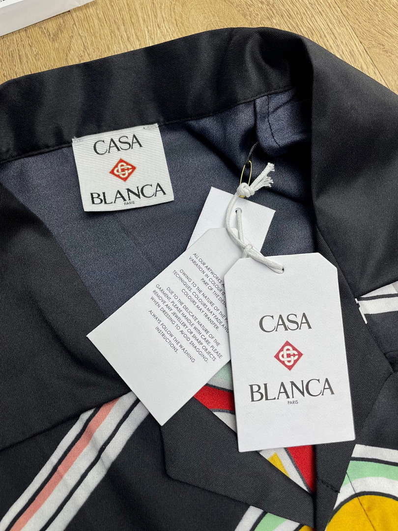 Casablanca Short: 189 Ca3559 Short Sleeve. Ca3550 - Image 8