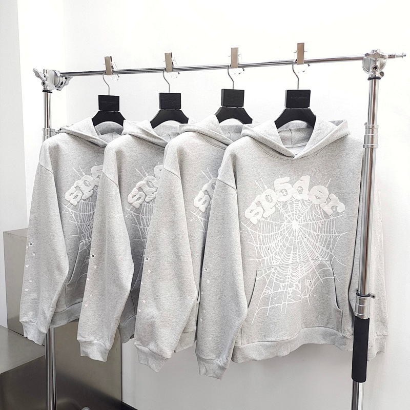Sp5der Yuan (Light Grey White)
