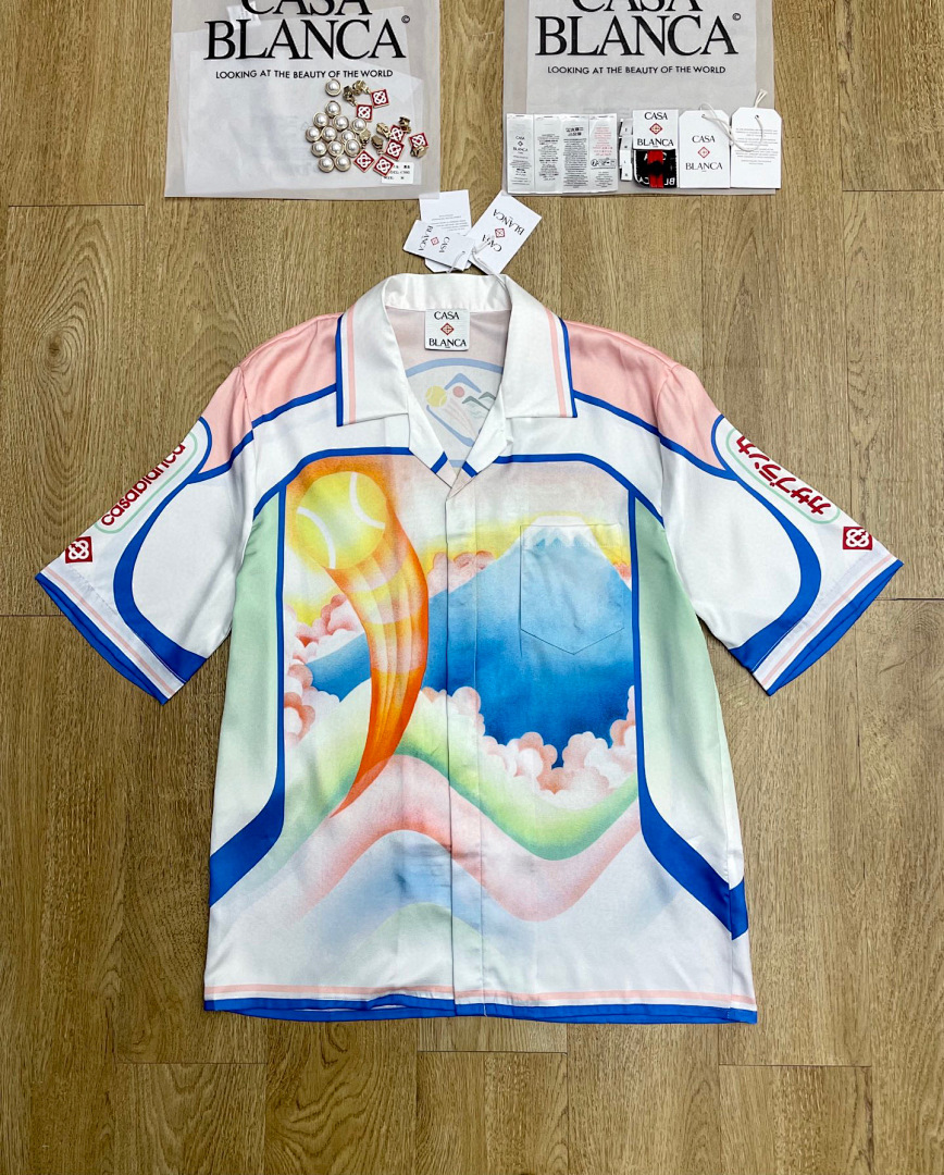 Casablanca Short: 189 Ca3566 Short Sleeve. Ca3565 - Image 13