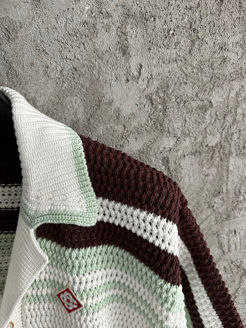 Casablanca . Brown Striped - Image 6
